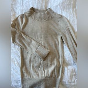 club monaco merino wool mock neck